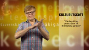Besök till riksdag - Håkan Westerholm