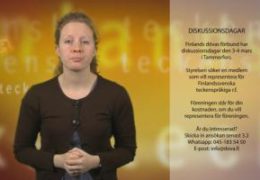 Diskussionsdagar representation - Magdalena Kintopf-Huuhka