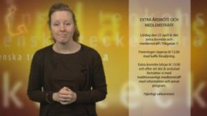 Extra årsmöte och medlemsträff - Magdalena Kintopf-Huuhka