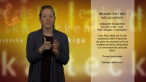 Medlemsträff med WFD och WFDYS - Magdalena Kintopf-Huuhka