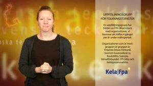FPAs uppföljningsgrupp för tolkningstjänster - Magdalena Kintopf-Huuhka
