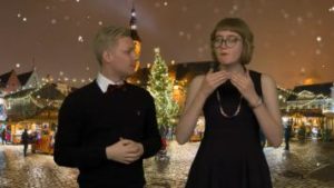 Julfest i Tallinn - Robin Hänninen och Elin Westerlund