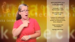 Medlemsträff 11.5 och extra årsmöte - Lena Wenman