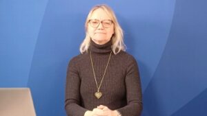 Informationsträff och höranden för finlandssvenska teckenspråkiga i Helsingfors - Johanna Mesch och Magdalena Kintopf-Huuhka